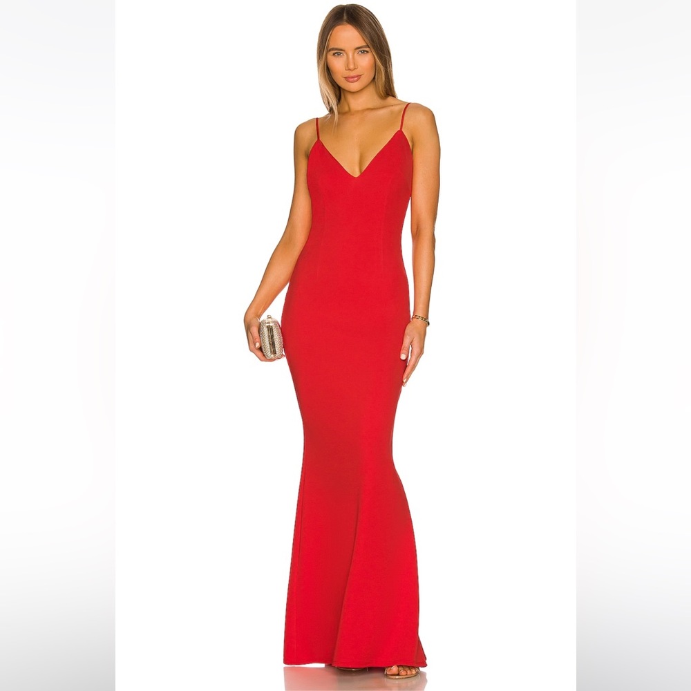 Bambina Gown in Cherry